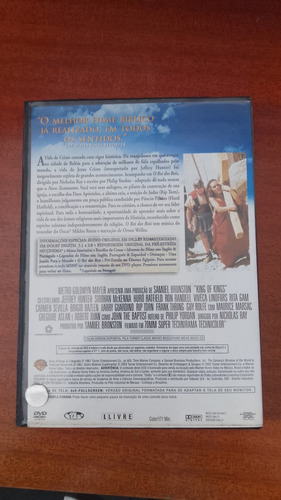 Dvd O Rei Dos Reis (jeffrey Hunter) Bíblico (Usado)