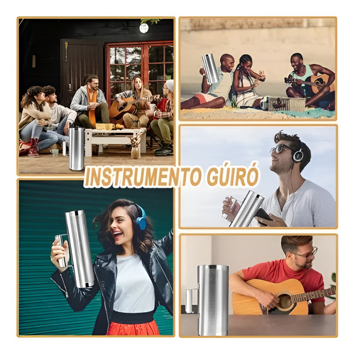 Instrument Metal Con Rascador Para Conciertos Live