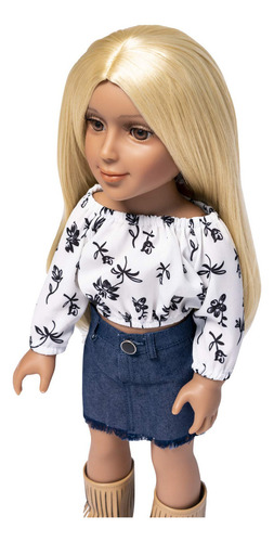 I'm A Girly Muñeca De Moda Zoe Con Peluca Sintética Extra