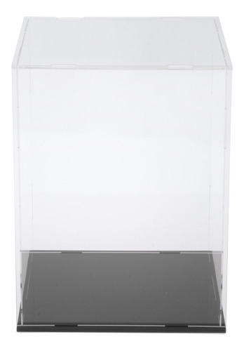 Caja De Exhibición De Muñeca Modelo Transparente Negro