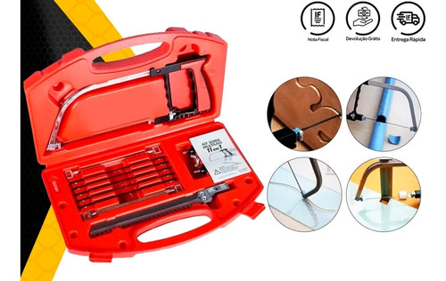 Kit Serra Magica Multifuncional 11 Em 1 Universal Corta Tudo