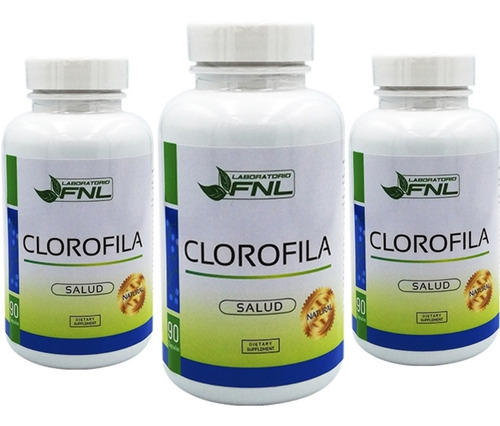 Clorofila 500 Mg 270 Caps Digestión - Mal Aliento - Vitamina