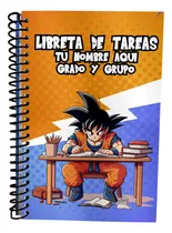 Comprar Libreta De Tareas Personalizable Dragon Ball