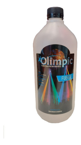 Liquido Para Maquina De Humo Marca Olimpic X 1 Litro Fuerte Fragancia Neutra