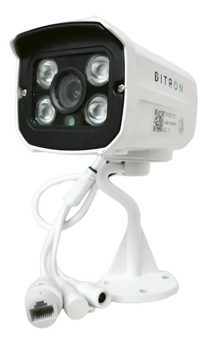 Camara De Seguridad Wifi Hd 720p Infraroja Exterior Ip66 P2p Color Blanco