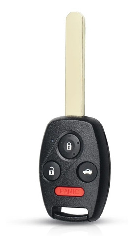 Imagem 3 de 8 de Chave Modelo Original New Civic City Acord 3 Botões + Pânic