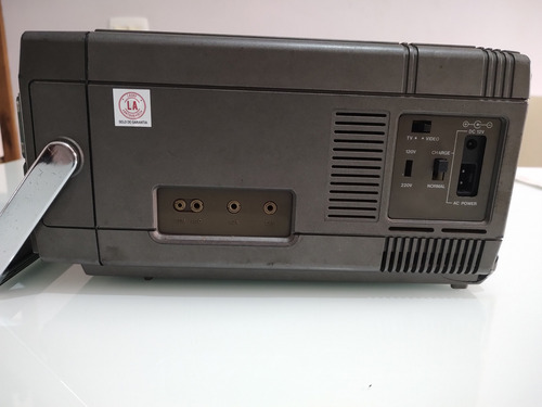 Rádio Color Tv Cassete Broksonic Ccrt 3609 Sem Funcionar (Usado)