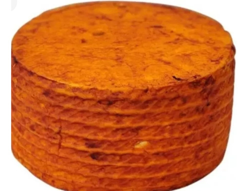 Queso De Prensa Enchilado Elaborado En Guerrero