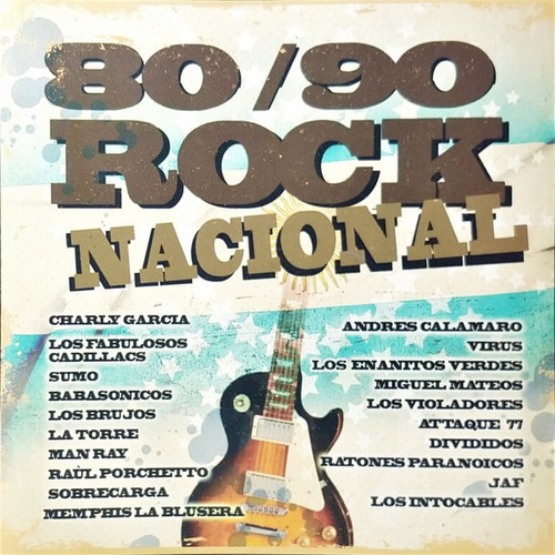 Varios - 80 / 90 Rock Nacional Cd