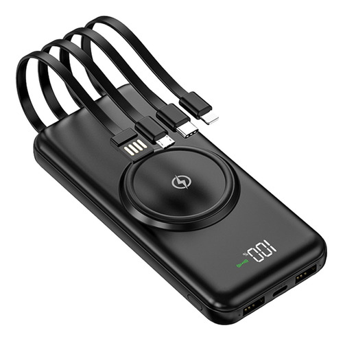 Cargador Inalámbrico G Portátil Power Bank, Enchufe Ac Incor