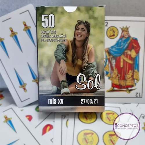 Mazos Personalizas De Cartas Caja . Envio Gratis. Pack X 30