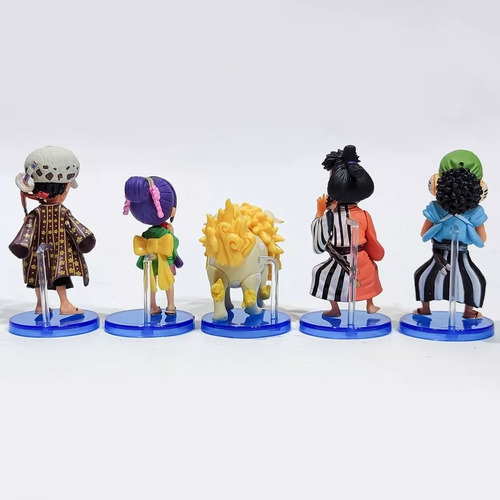 Imagen 3 de 5 de Set 10 Figuras One Piece 5-8.5cm