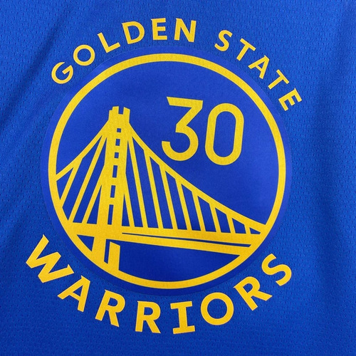 Jersey Basquetbol Stephen Curry Golden State Warriors Azul