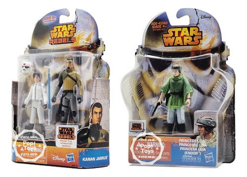 Outlet Ocdl - Hasbro Star Wars Rebels - Ezra Kanan And Leia
