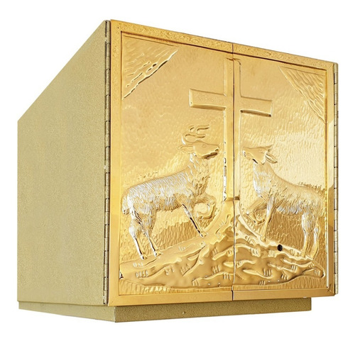 Imagen 2 de 7 de Sagrario O Tabernaculo Con Expositor De Santísimo 40 Cm
