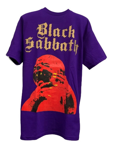 Playera Black Sabbath Born Again ( Color Morado )