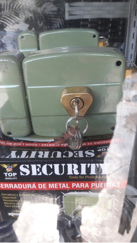 Imagen 1 de 3 de Cerraduras De Metal Fija Security 
