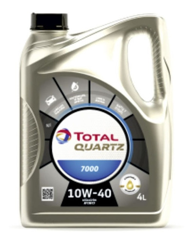 Kit Total Quartz 7000 Nafta 10w40 X 4l + Ox339/2d