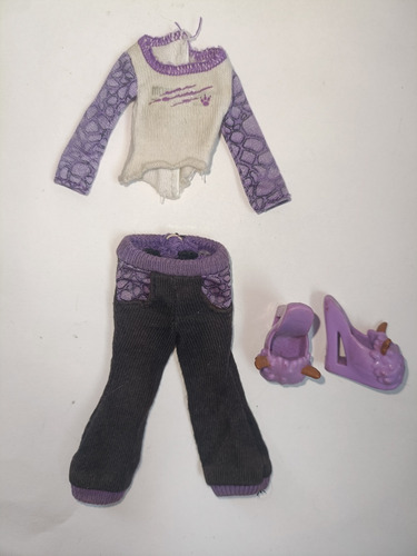 Monster High Clawdeen Pijama Accesorios (Usado)