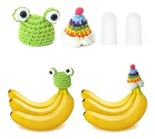2 Sombreros De Plátano Fresco, Cubierta Para Plátanos, Lindo