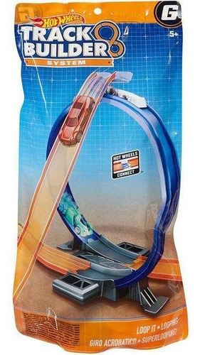 Hot Wheels Track Builder Vuelta Mortal Mattel