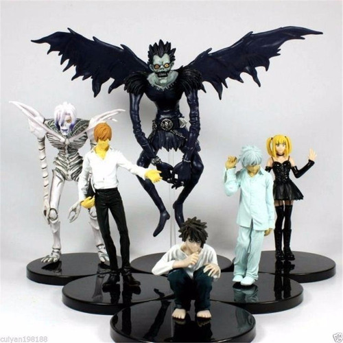 Muñecos O Figuras Dead Note Ryuk L Misa Light Rem Near X6+en