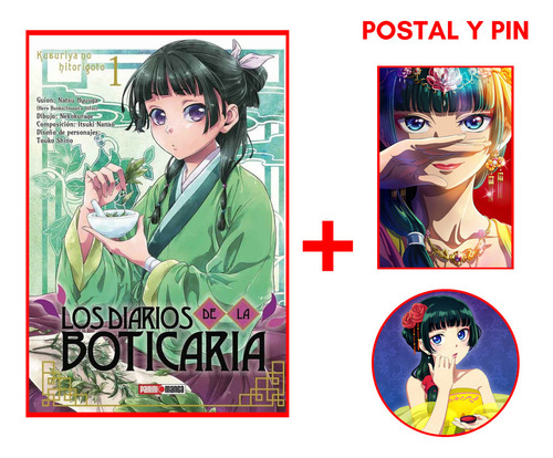 Los Diarios De La Boticaria - Elegí Tu Tomo - Manga - Panini