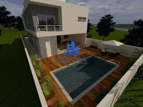 Imagem 2 de 8 de Casa Nova E Moderna Condominio Real Park Arujá 4 Suítes - 621