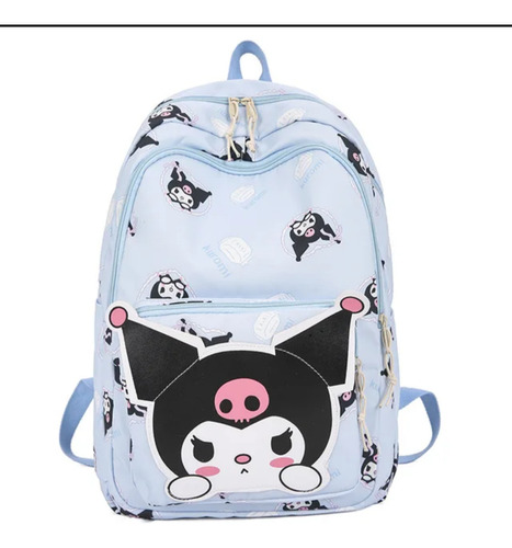 Mochila Kuromi Grande De 45 Cm Mochila Escolar Y Todo Uso