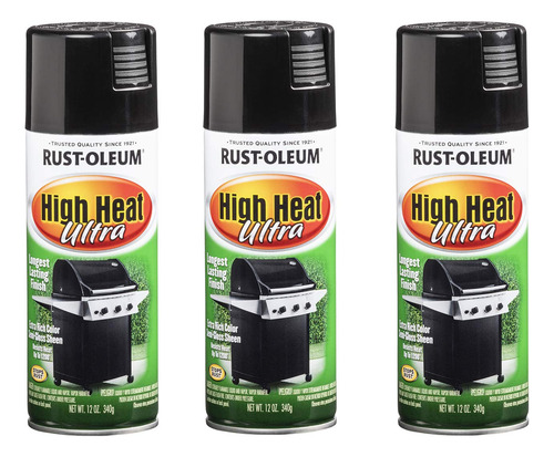 Pintura En Aerosol Alta Temperatura 400 Ml Rust-oleum