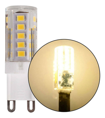 Lámpara Led G9, Bombilla Halógena, Luz Blanca Cálida Fría, S