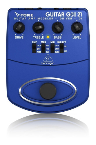 Pedal De Preamplificación De Guitarra Behringer Gdi21 V Tone