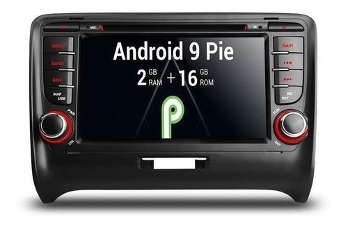 Audi Tt 2006-2012 Android 9.0 Gps Dvd Touch Hd Bluetooth 