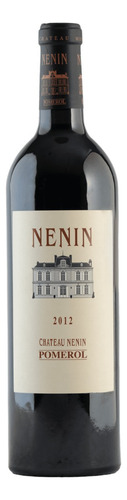 Vino Tinto Château Nénin 2012