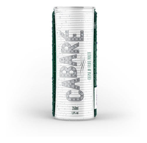Imagem 3 de 4 de Cerveja Cabaré Puro Malte Lata 350ml