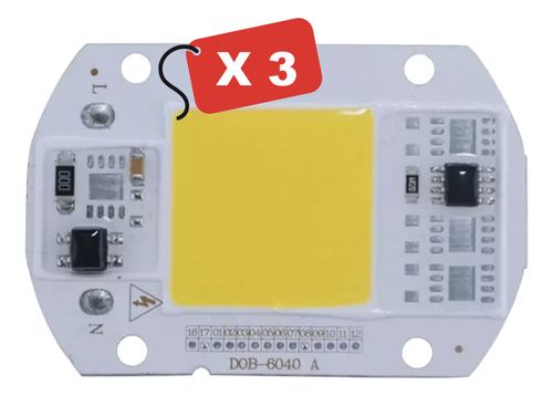 Led 30w Smd Directo A 220v Para Reflectores Led Powerleds