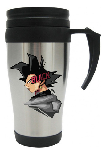 Vaso Viajero Metalico Dragon Ball Black Mugs I
