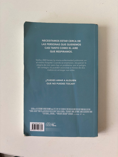 Libro A Dos Metros De Ti (usado) (Usado)