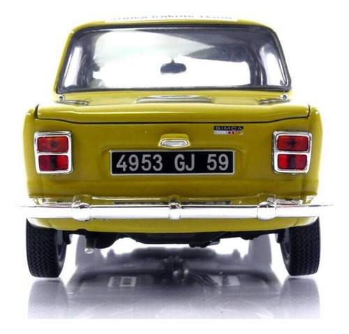 Miniatura Simca 1000 Rallye 2 Srt #58 1973 1:18 Norev Verde