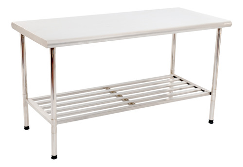 Mesa 1,90x0,70 Inox 430 Multi Uso Desmontável Imeca