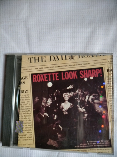 Roxette Look Sharp Disco Compacto Importado Inglaterra 