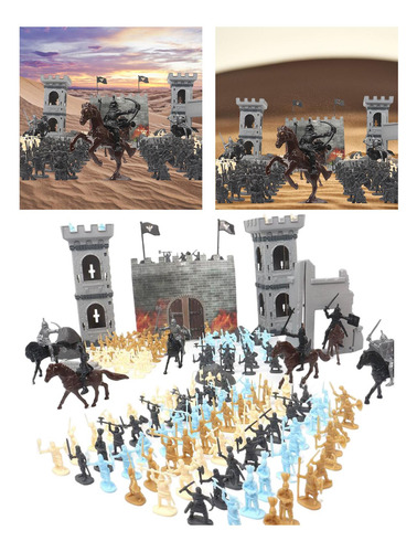 Juego De Juguetes Diy Juguetes Desarrollo Castillo Plástico