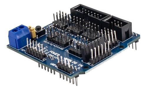 Sensor Shield Uno V5.0 Placa De Expansión Arduino Servo Lcd