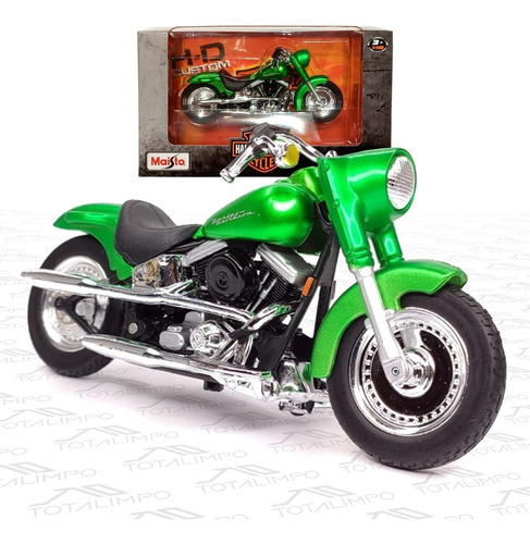 Moto Harley Davidson 2000 Flstf Street Maisto 31360 1:18