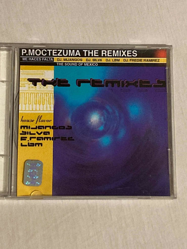 P.moctezuma / Me Haces Falta (the Remixes) Promocd Impecable