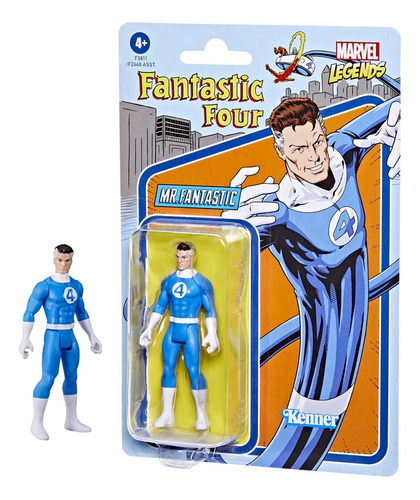 Figura De Acción Marvel Legends Fantastic Four Mr. Fantastic