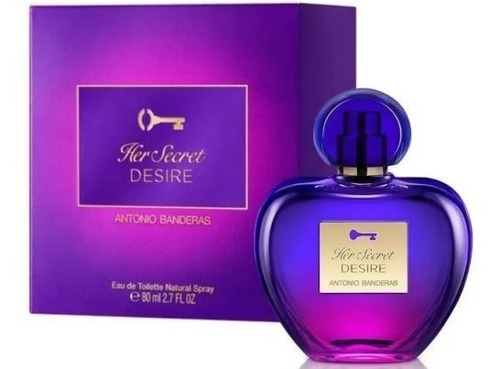 Perfume Antonio Banderas Her Secret Desire Edt 80ml Dama.