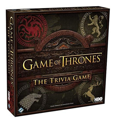 Game Of Thrones: The Trivia Game Fantasy Flight Games Hbo 