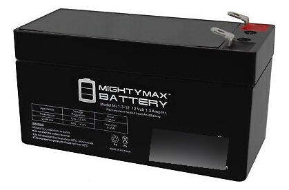 Mighty Max 12v 1.3ah Battery Compatible With Panasonic L Eed