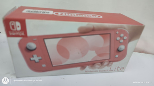 Nintendo  Lite Switch Lite 256gb Standard Color  Coral